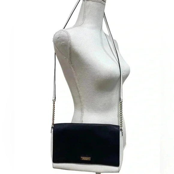 Kate Spade Tilden Place Alek Crossbody Cement/black in new condition - Picture 3 of 7